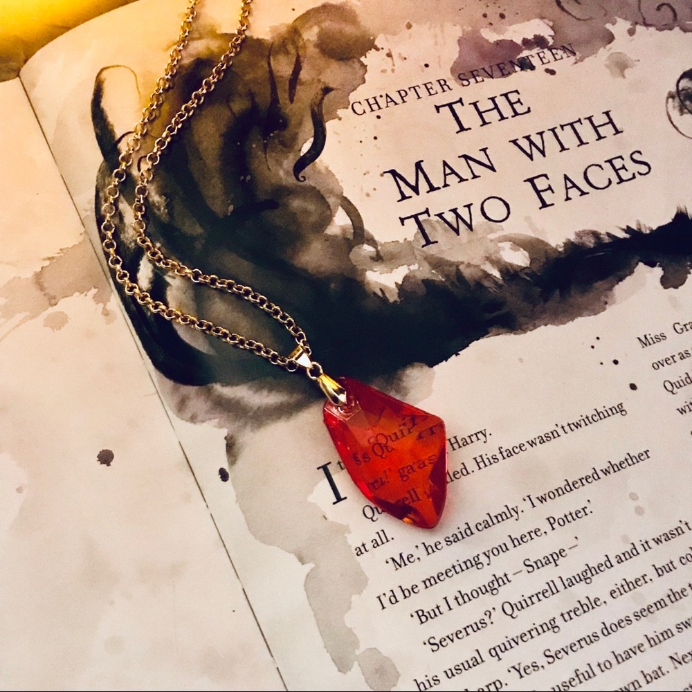 🆕 HP Sorcerer’s Stone Pendant Necklace